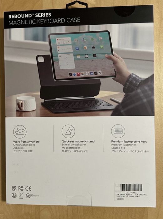 Чехол iPad Pro 12.9, черный