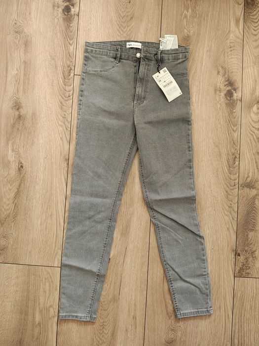 Nowe szare rurki * dżinsy * skinny * Zara * 38 M