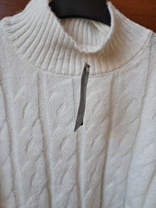 Esmara - nowy biały sweter damski L (44/46).