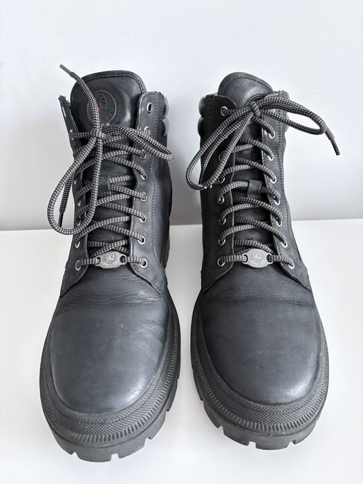 Climb Milled Black Skórzane Trzewiki Trekkingowe Męskie Rozmiar 43
