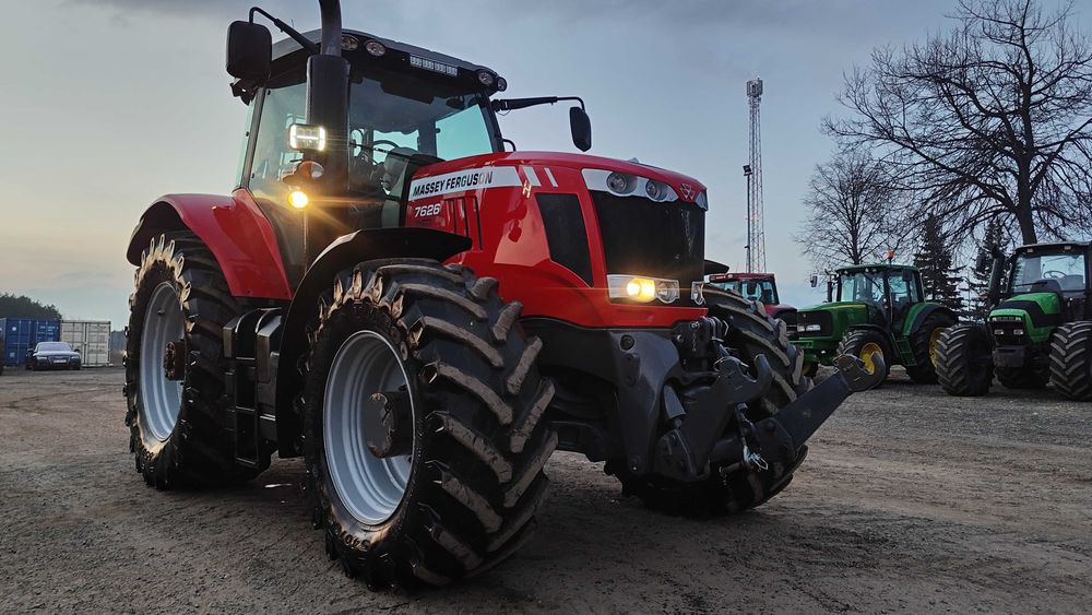 Ciągnik  Massey Ferguson 7626 ,Renault, John Deere, Claas Fendt