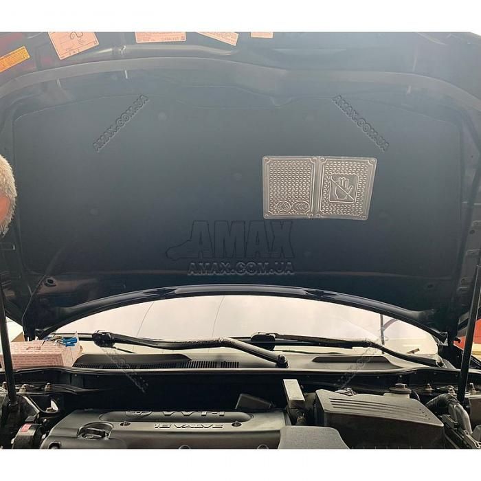 Утеплитель, шумоизоляция, обесшумка, капота Toyota camry 40(2006-2012 ...