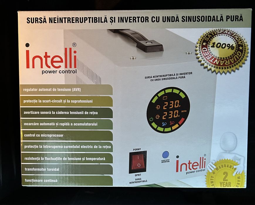 Інвертор Intelli 500VA/300W