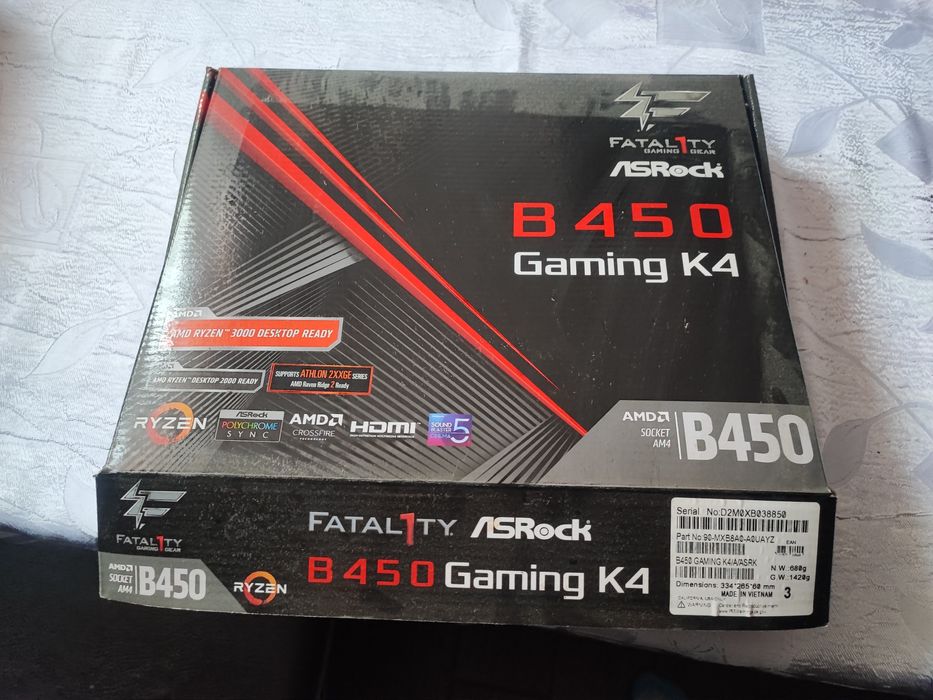 ASRock Fatal1ty B450 Gaming K4