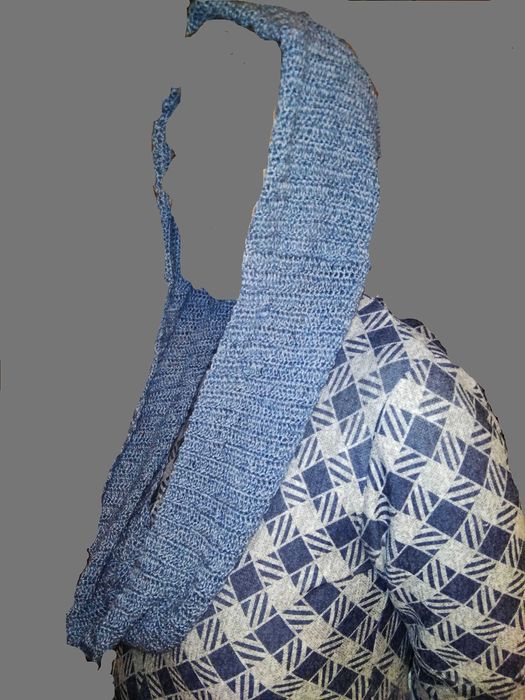 Шарф-каптур (капюшон), ручна робота!