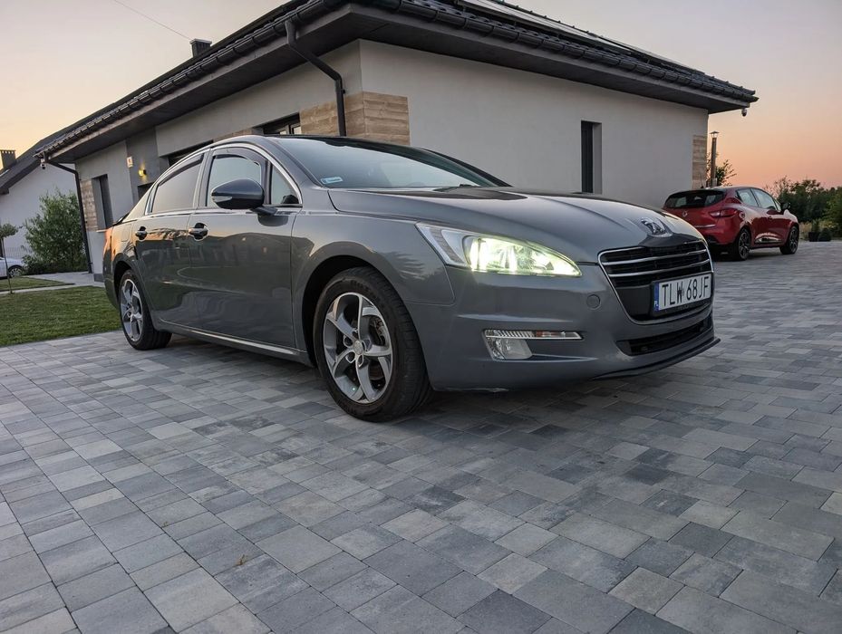 Peugeot 508 _Pancerne 2.0 Hdi 163KM_Grzane fotele_Alufelgi_Lekko uszkodzony tył_