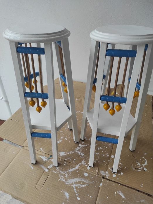 Bancos antigos recuperados