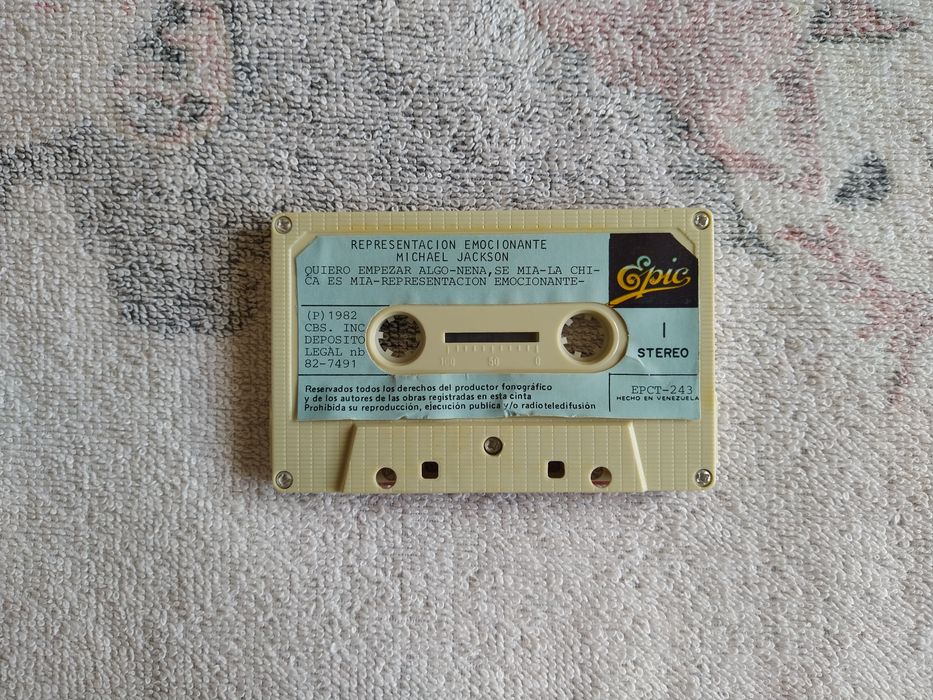 Cassete Tape K7 Michael Jackson Thriller