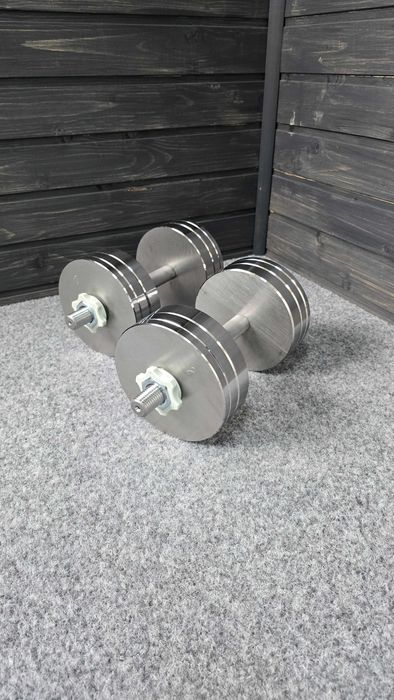 Гантелі металеві 40 кг Топ-пропозиція ! Гантели от производителя!