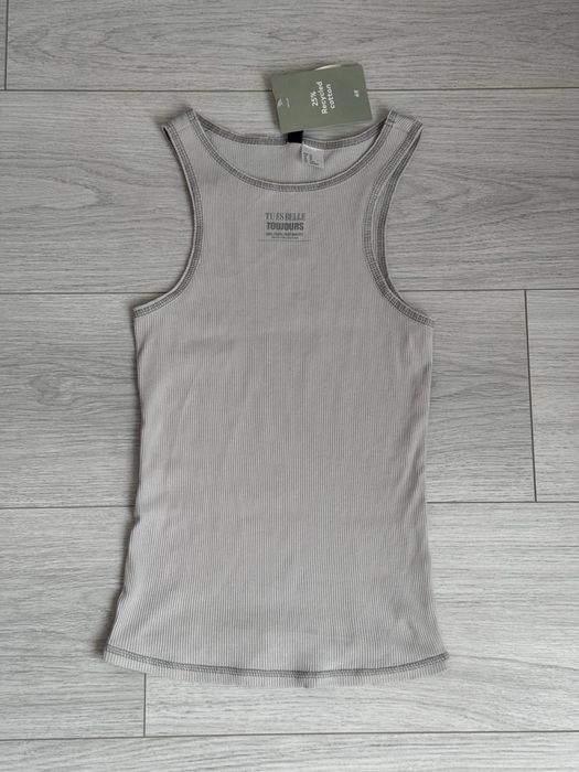 Трендовая женская хлопковая майка H&M