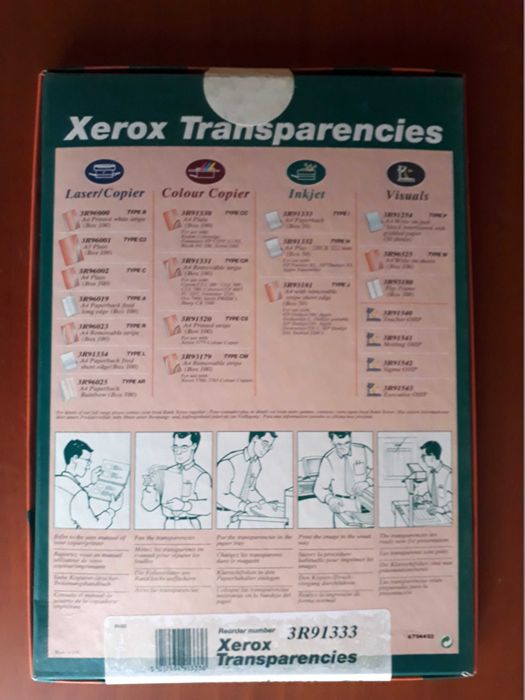 Xerox A4 Inkjet Transparency Sheets 3R91333424239094479595522