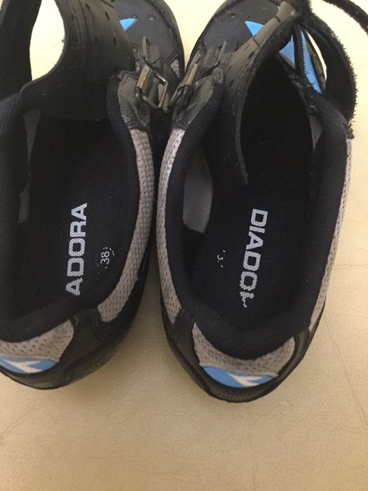 Контактні велотуфлі diadora 37 38 escape2