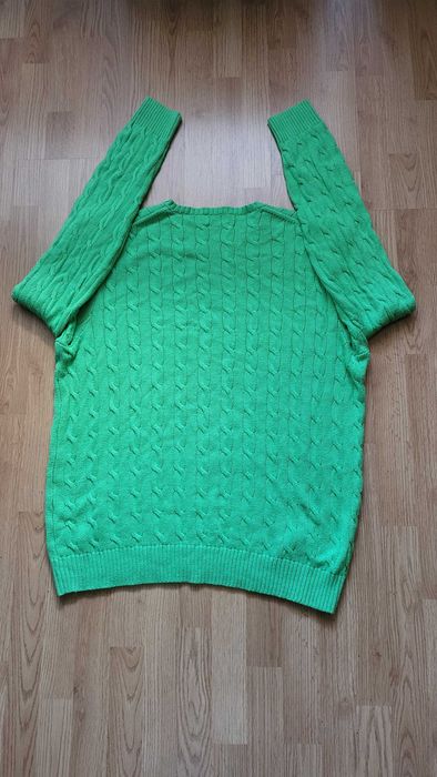 Sweter Polo Ralph Lauren warkocz