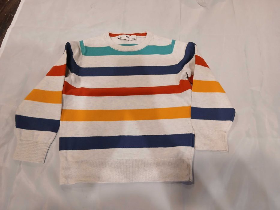 Sweter w paski 104 C&A