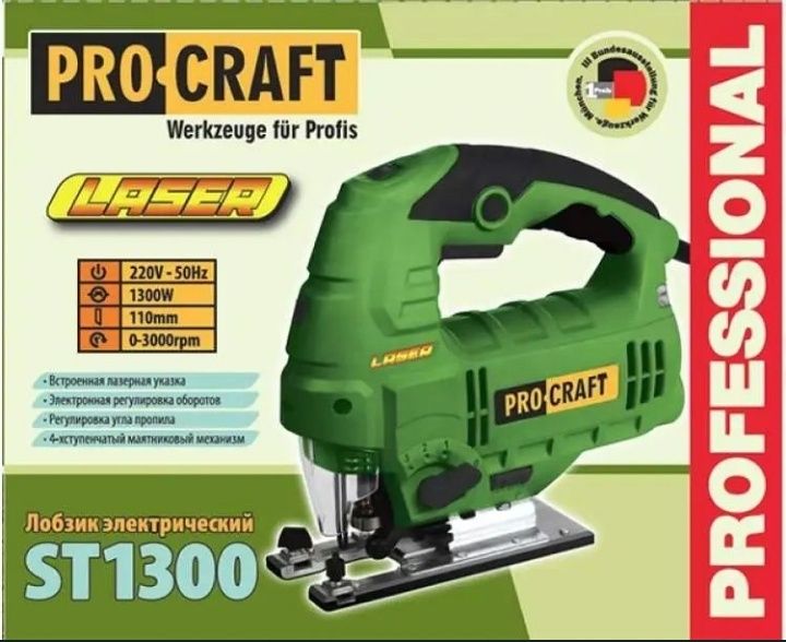 Акумуляторна пила Procraft PKA33 1 акб 4А и зарядне