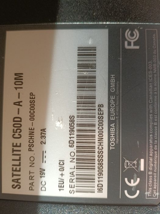Toshiba satellite c50D-A-10M