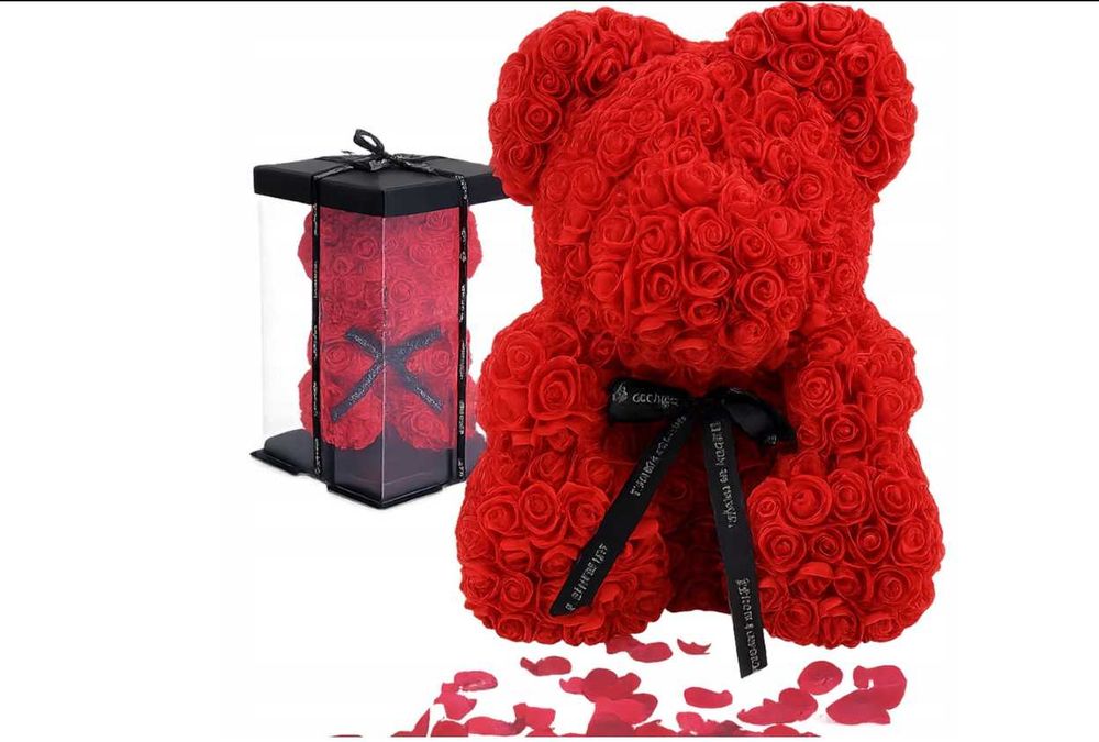 NAJLEPSZY Prezent na Walentynki | Kwiecisty Miś !!