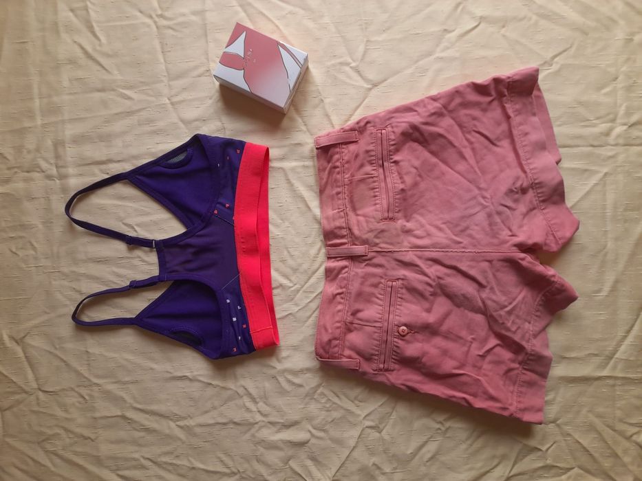 Conjunto 3 artigos, Lauren Ralph, Nike e perfume Zara