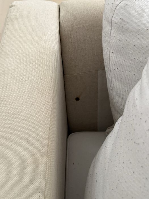 Sofá em L / Chaise Longue grande estilo lounge – OPORTUNIDADE