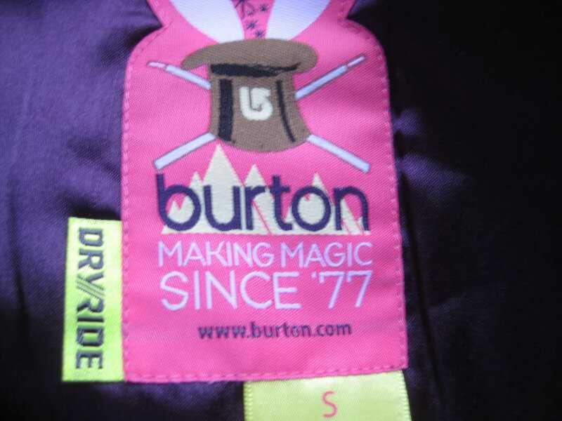 Куртка термо Burton waterproof Австрия на 13-14 лет,рост 158-164 Зимня