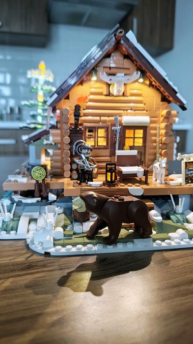 Funwhole Lumibricks Retro Hunting Cabin klocki