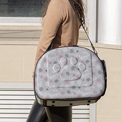 Transportadora animais estimação - Fecha como uma mala de portatil