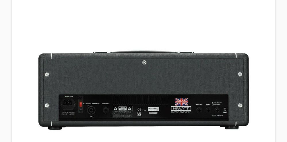 OPORTUNIDADE!!! SÓ ATÉ DOMINGO!Amplificador cabeça hiwatt leeds 50r head