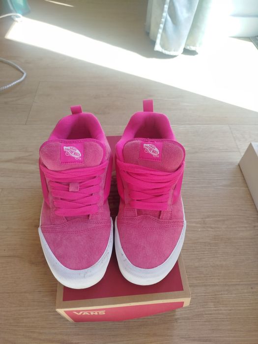 tênis da Vans rosa