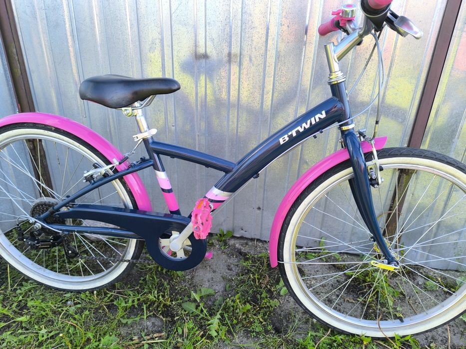 Rower 24" B TWIN piękny jak NOWY Shimano okazja
