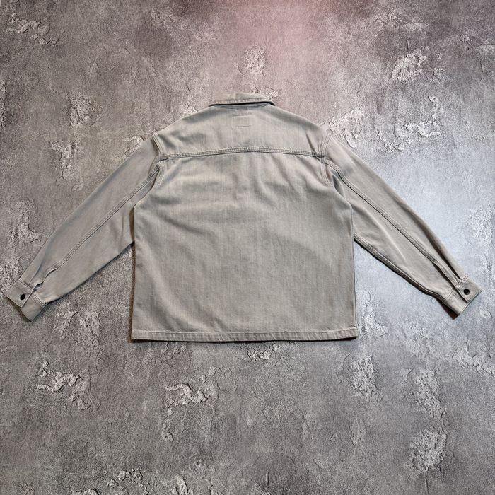 Сорочка куртка овершот Zara L/XL розмір оригінал сіра джинсова чоловіча