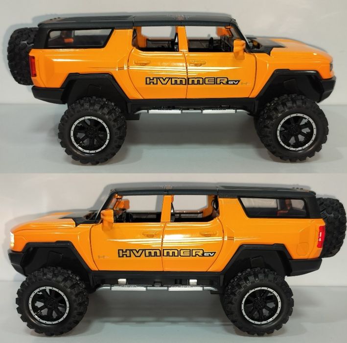 Hummer EV SUV модель 1:24 ТМ Автопром XHD  Металл Звук Свет