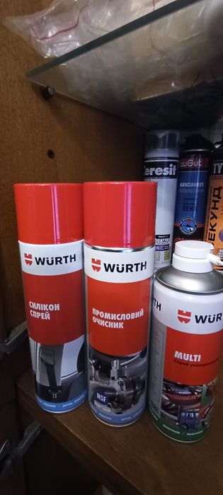 WD Wurt очисник та силікон одним лотом