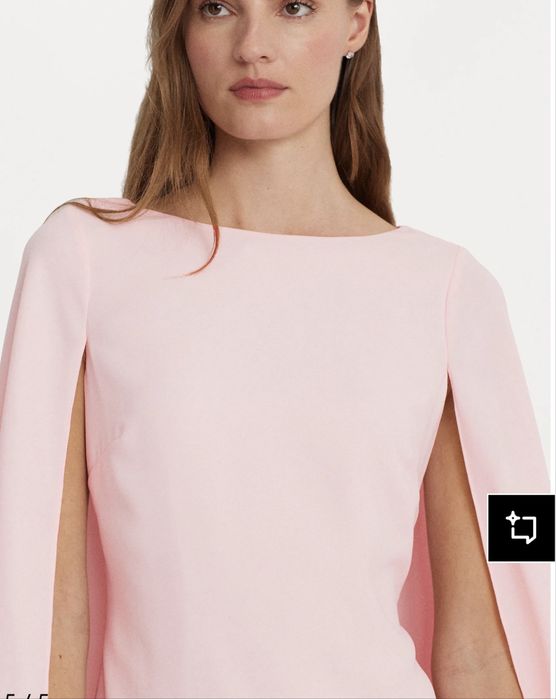 Ralf Laurent sukienka koktajlowa pink opal r.M