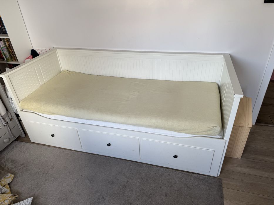 Lóżko rozkładane IKEA Hemnes OGŁOSZENIE WAŻNE TYLKO DZIŚ 14.06 jutro już lóżko oddaje