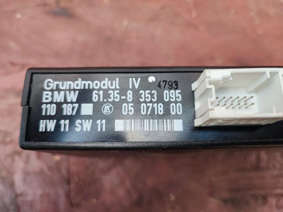 bmw e36 cabrio oryginalny moduł komfortu o nr: 8 353 095 / 8 387 528