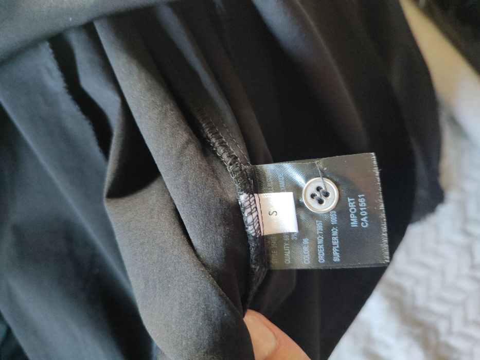 Bluzka z długim rękawem i falbanką