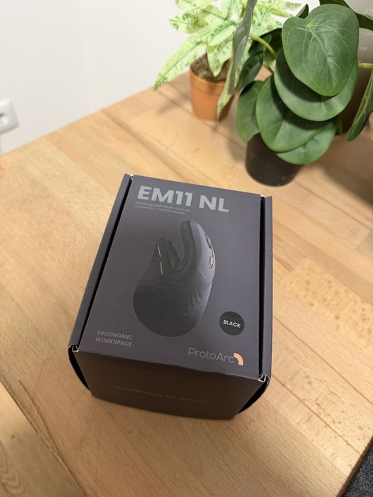Rato Ergonomico ProtoArc EM11 NL Novo