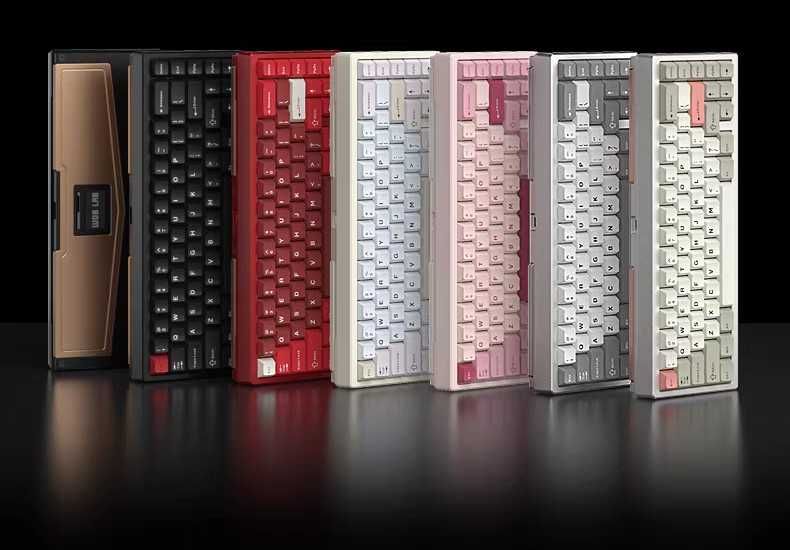 WOBKEY Studio RAINY75 кастомна механічна бездротова клавіатура ZEN65