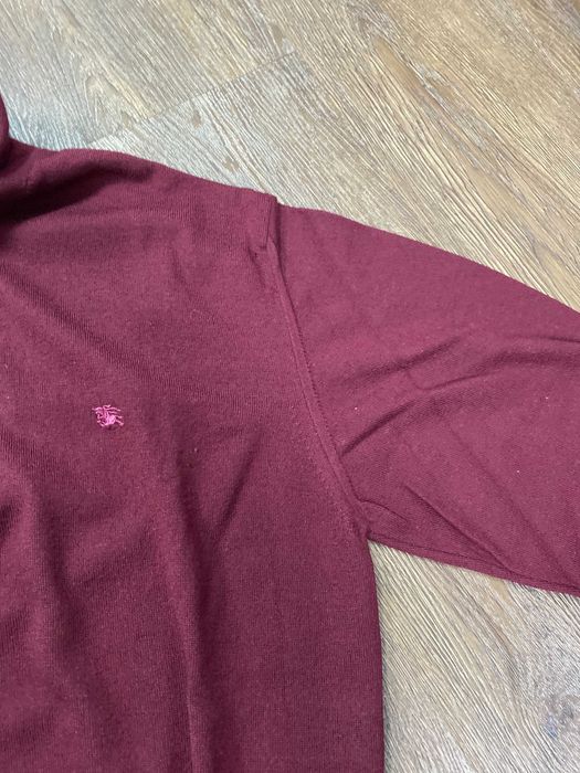 Camisola Gola Alta Burberry London – Bordeaux
