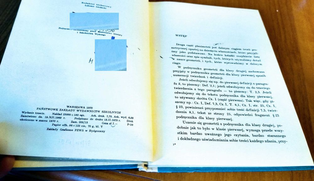 Geometria podręcznik dla klasy II 2 technikum Zofia Krygowska