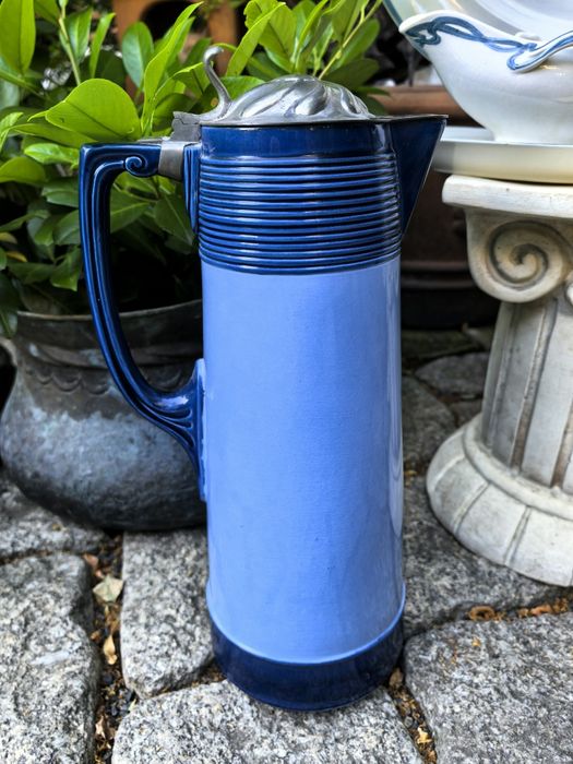 Zabytkowy dzbanek Villeroy&Boch, Mettlach, przełom XIX i XXw UNIKAT