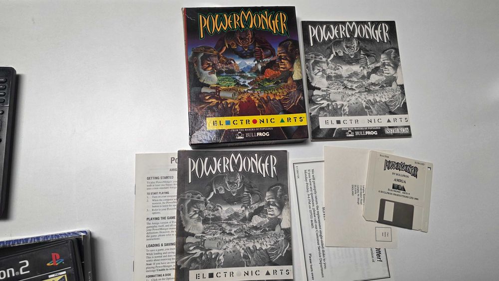 Amiga PowerMonger polskie big box premierowe wydanie