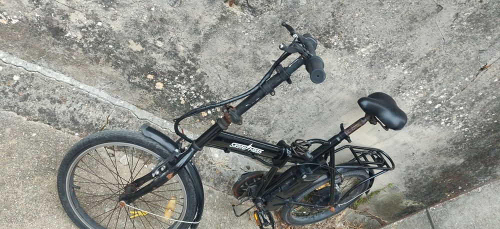 Bicicleta elétrica para pecas