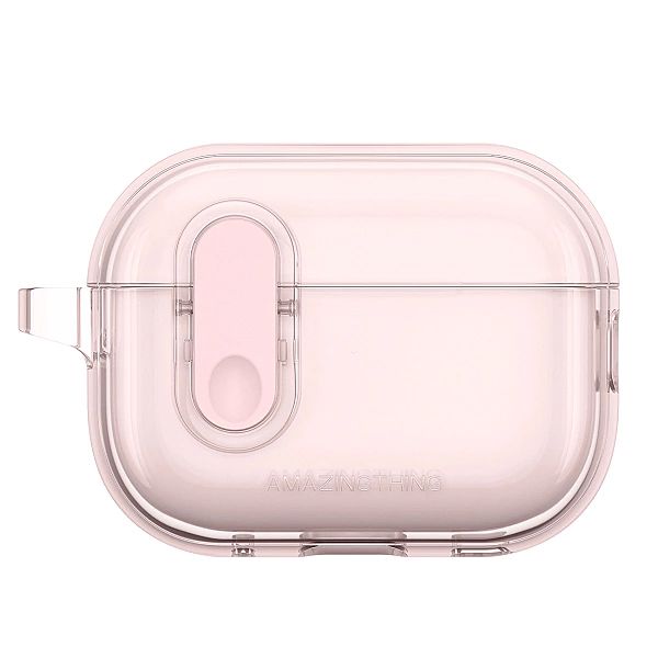 Etui silikonowe AMAZINGTHING Minimal Case do AirPods Pro 2 - różowe