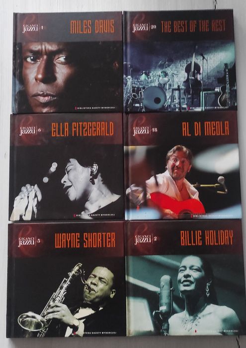 Zestaw płyt CD Giganci Jazzu jazz