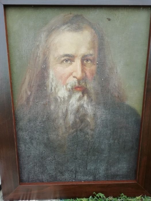 Картина маслом на холсте Менделеев