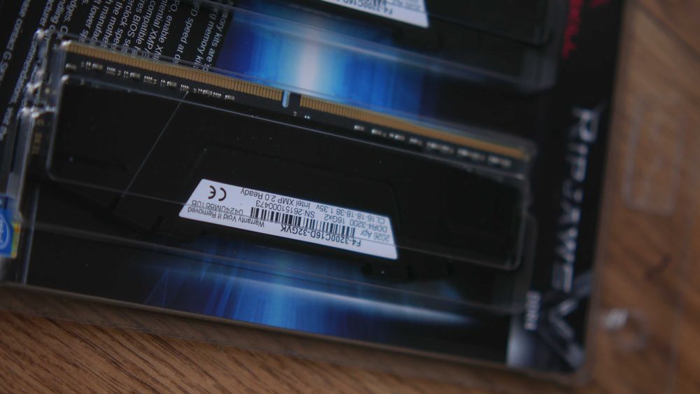 *Nowa* pamięć RAM ddr4 32gb (2x16gb) G skill Ripjaws V 3200mhz