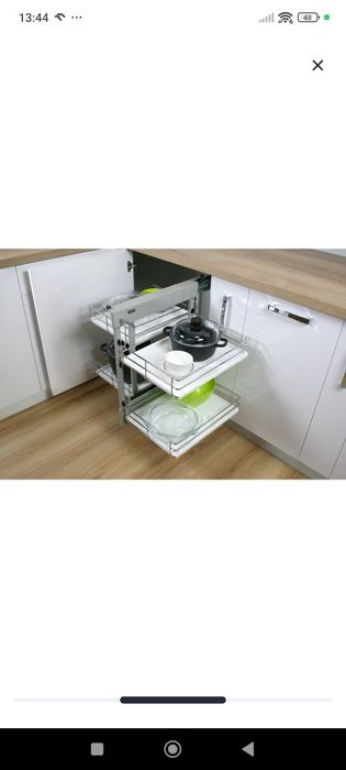 Kosz cargo z prowadnicą Maxima Evo Corner 80P Rejs