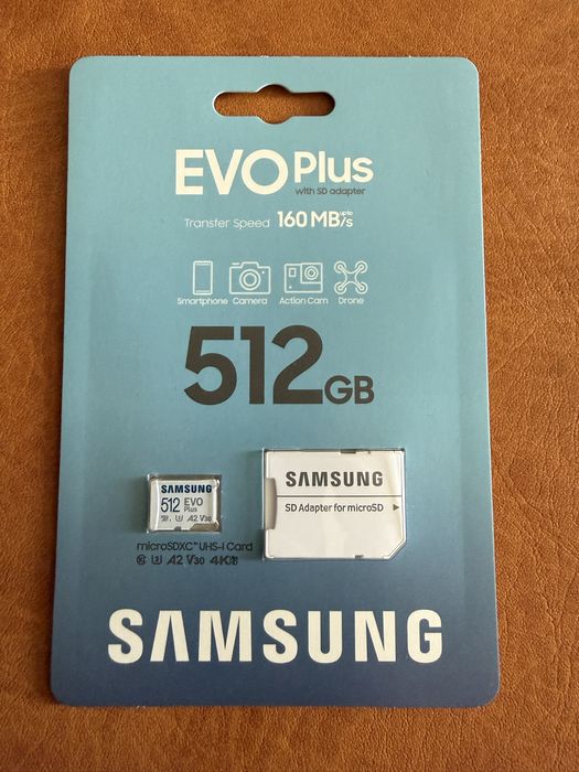 Micro sd картка samsung 512gb