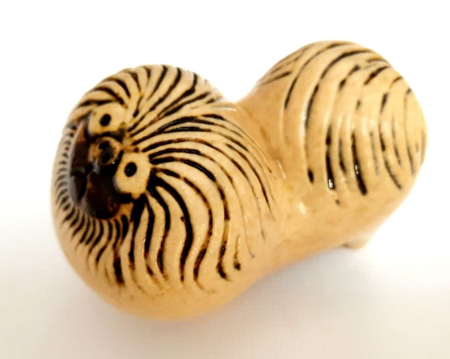 LISA LARSON, designer. Cão “Pekinês ”, serie “Kennel”, Grés ano: 1950s